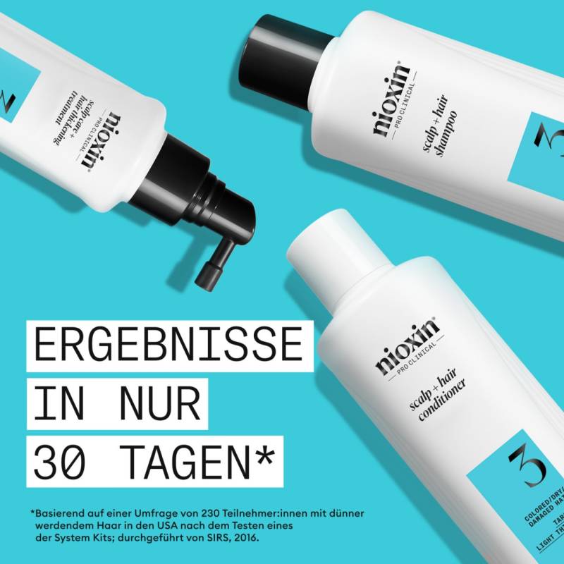 SYSTEM 3 - Scalp + Hair Thickening von Nioxin