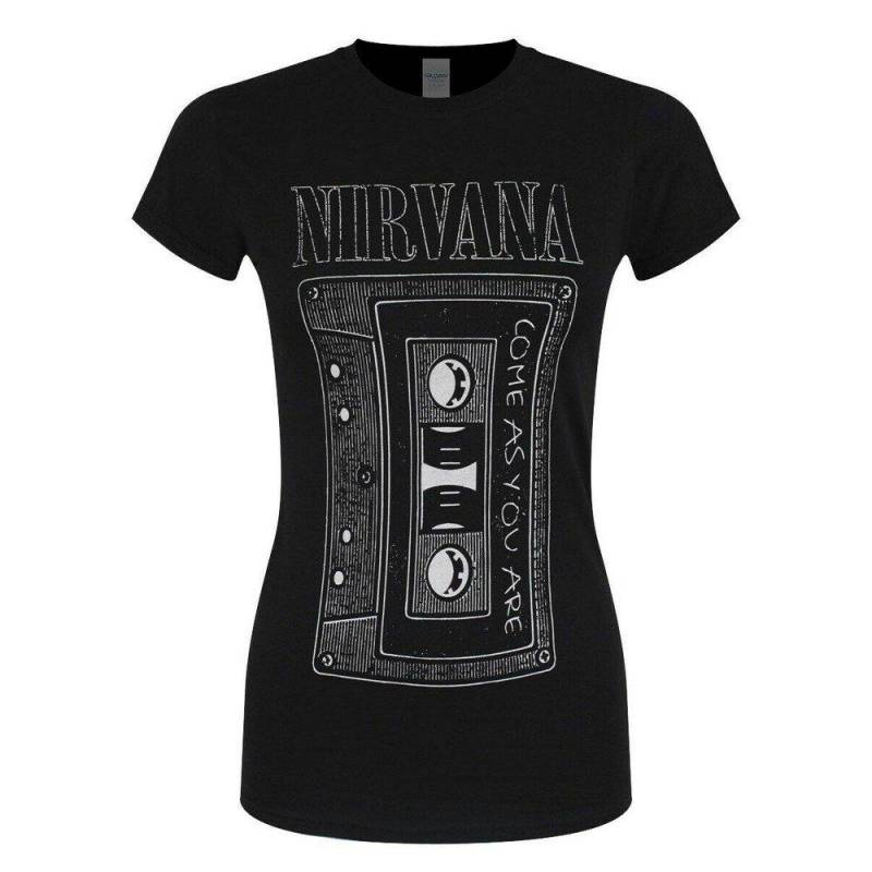 Come As You Are Tshirt Damen Schwarz XS von Nirvana