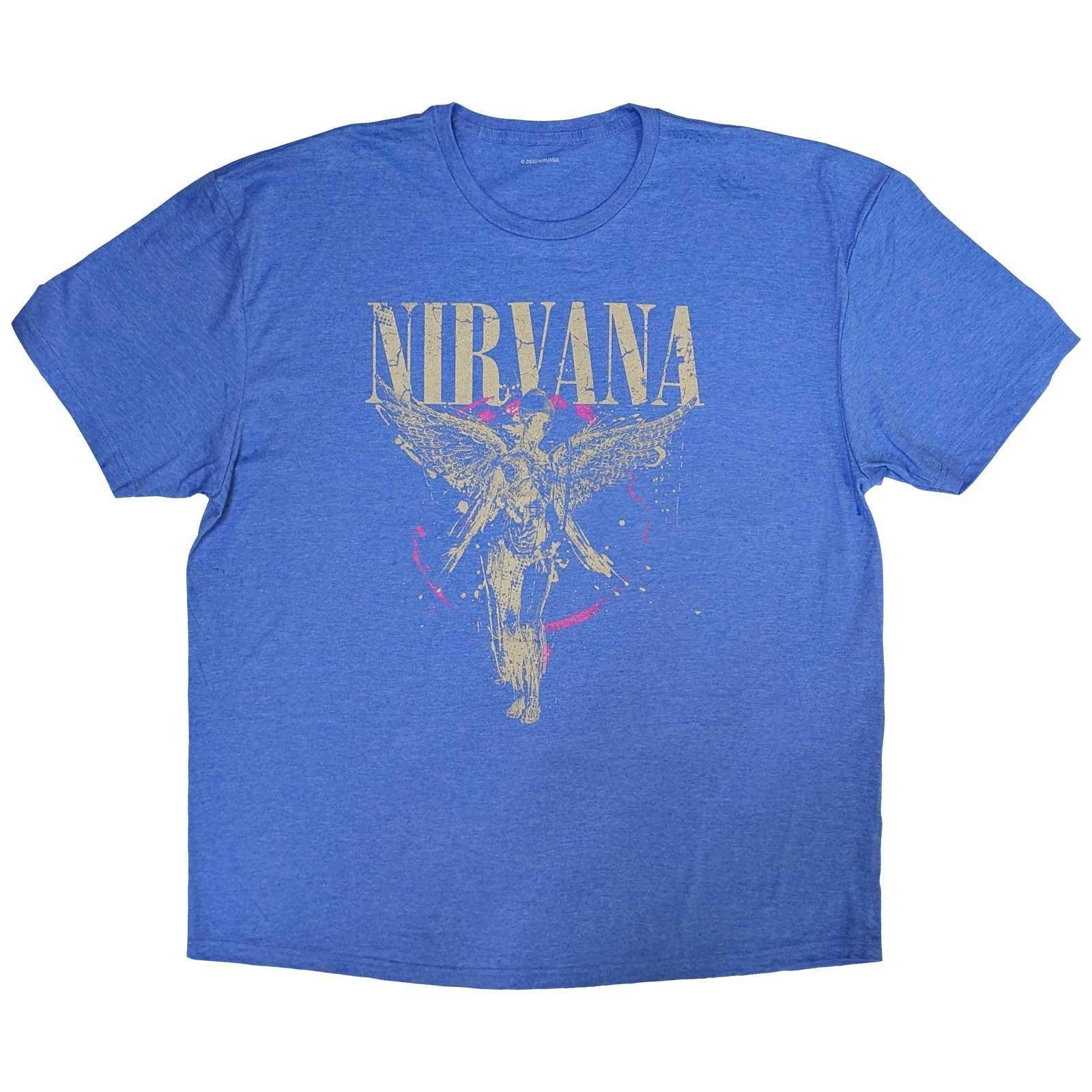 Nirvana - In Utero TShirt, für Damen, Hellblau, Größe XXL von Nirvana