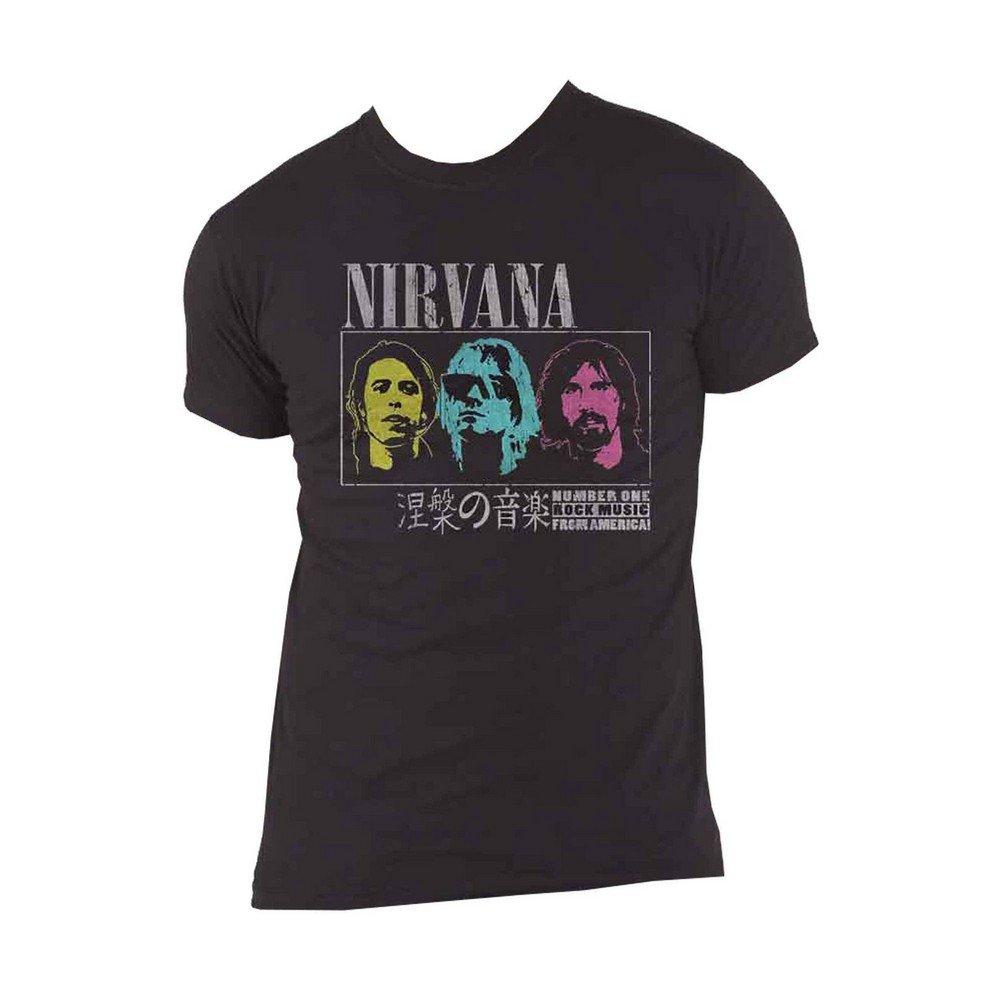 Japan! Tshirt Damen Schwarz S von Nirvana