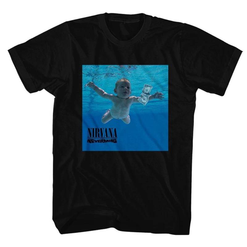 Nevermind Tshirt Damen Schwarz S von Nirvana