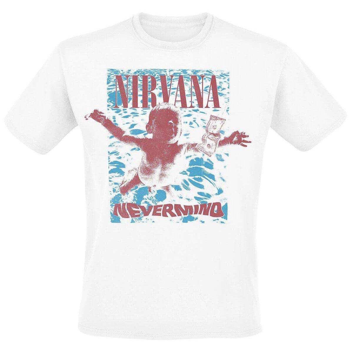 Nevermind Underwater Tshirt Damen Weiss S von Nirvana