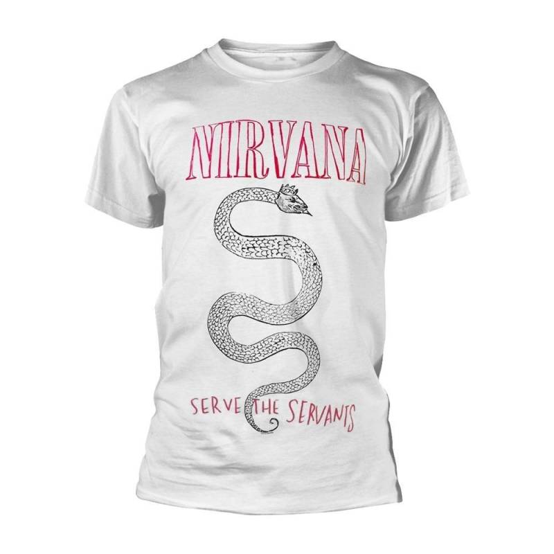 Serve The Servants Tshirt Damen Weiss M von Nirvana