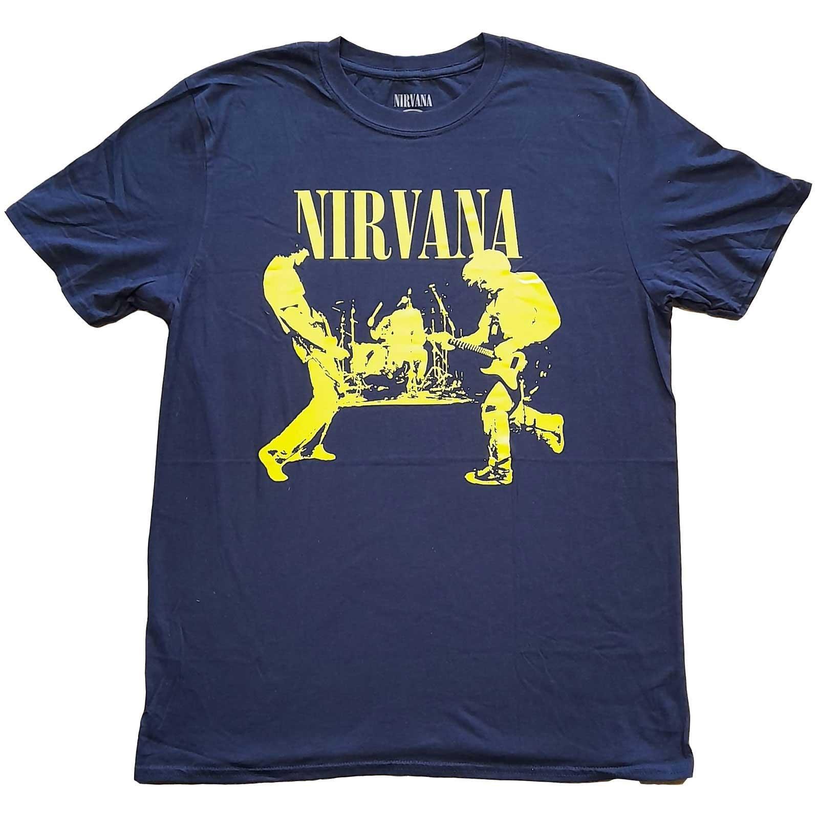 Stage Tshirt Damen Marine L von Nirvana