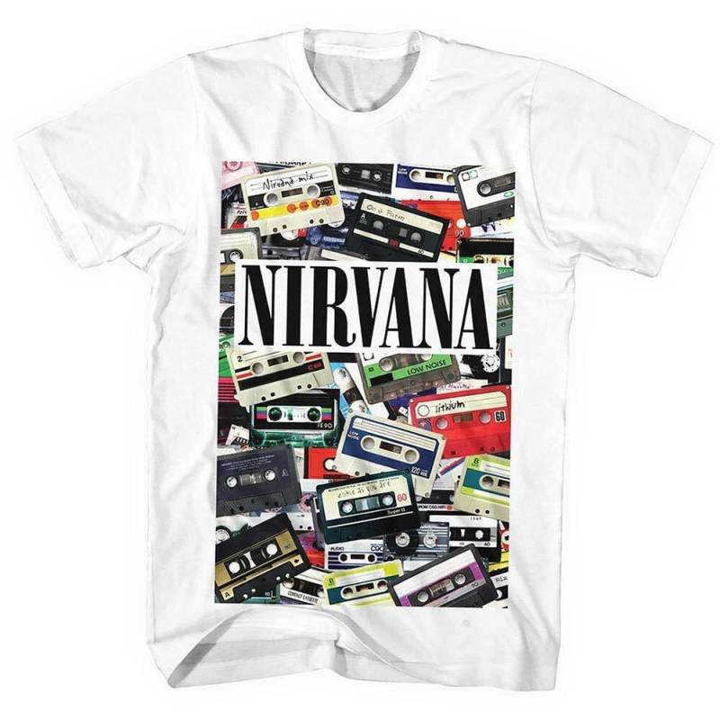 Nirvana - TShirt, für Damen, Weiss, Größe XL von Nirvana