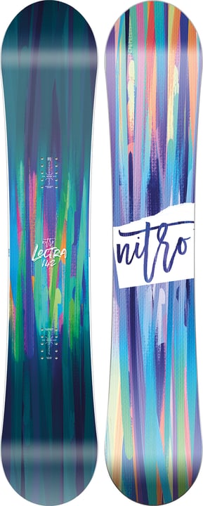 Nitro Lectra Brush inkl. Rythm (S) All Mountain Snowboard inkl. Bindung grün von Nitro