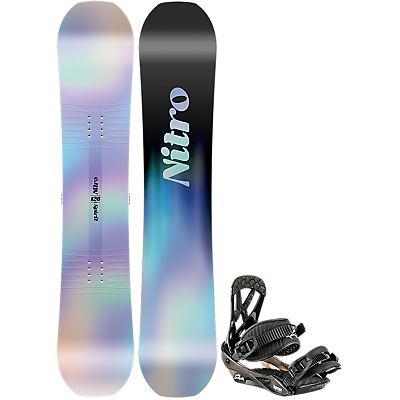 Spirit 126 cm Kinder Snowboard Set 24/25 von Nitro