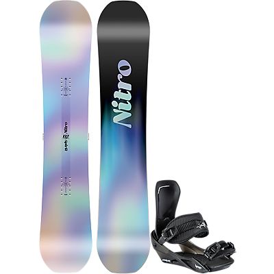 Spirit 132-137 cm Kinder  Snowboard Set 24/25 von Nitro