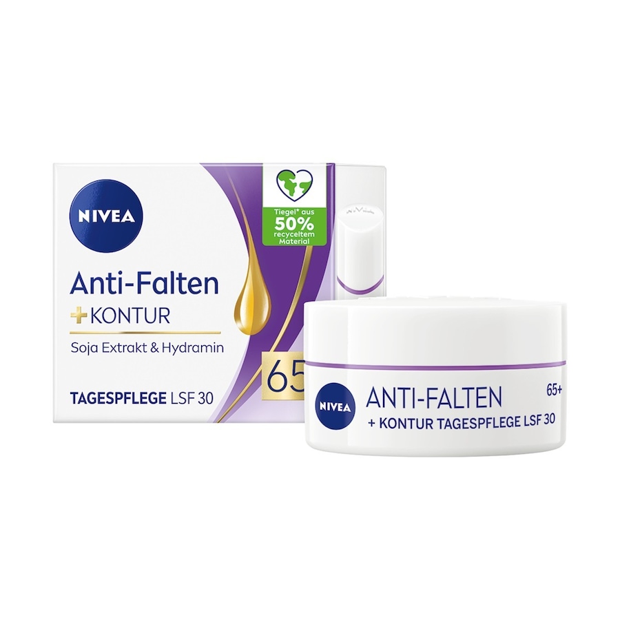 NIVEA  NIVEA Anti Falten + Kontur Tagespflege 65+ antiaging_pflege 50.0 ml von Nivea