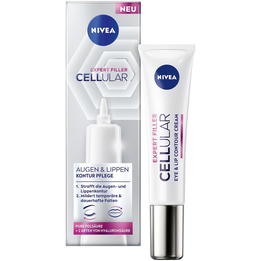 NIVEA  NIVEA Cellular Expert Filler Augen & Lippen Konturpflege augencreme 15.0 ml von Nivea