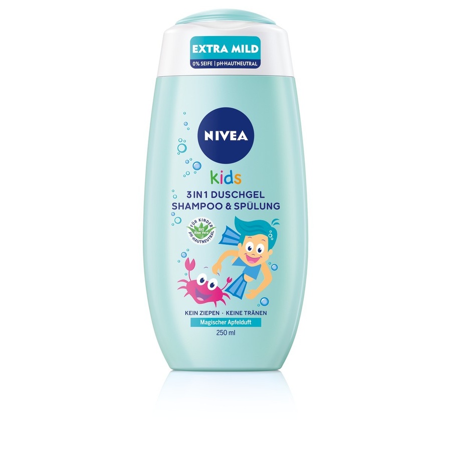 NIVEA NIVEA Kids 3in1 Duschgel, Shampoo & Spülung Apfelduft duschgel 250.0 ml NIVEA NIVEA Kids 3in1 Duschgel, Shampoo & Spülung Apfelduft duschgel 250.0 ml von Nivea