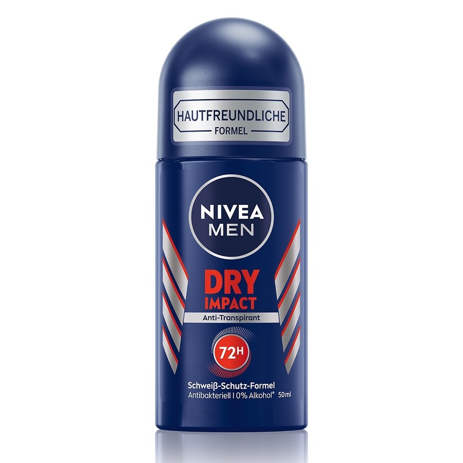 NIVEA NIVEA MEN NIVEA NIVEA MEN Dry Impact Roller deodorant 50.0 ml NIVEA NIVEA MEN NIVEA NIVEA MEN Dry Impact Roller deodorant 50.0 ml von Nivea