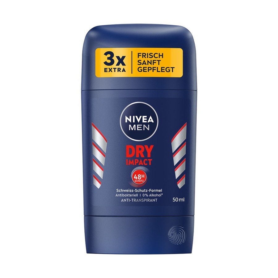 NIVEA NIVEA MEN NIVEA NIVEA MEN Dry Impact Deo Stick deodorant 50.0 ml NIVEA NIVEA MEN NIVEA NIVEA MEN Dry Impact Deo Stick deodorant 50.0 ml von Nivea