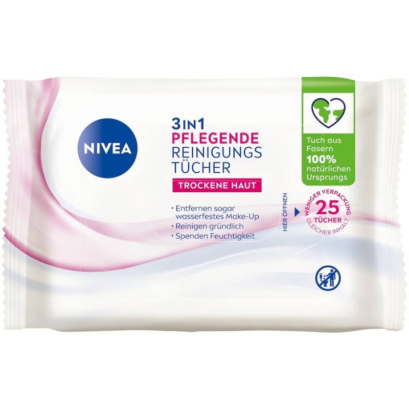 NIVEA  NIVEA Pflegende Reinigungstücher 3in1 makeup_entferner 25.0 pieces von Nivea