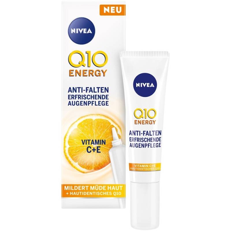 NIVEA  NIVEA Q10 Energy Anti-Falten Erfrischende Augenpflege augencreme 15.0 ml von Nivea