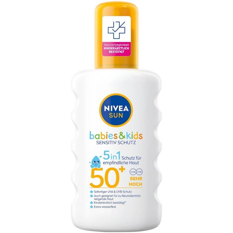 NIVEA NIVEA SUN NIVEA NIVEA SUN Kids Schutz & Sensitiv Sonnenspray LSF 50+ sonnencreme 200.0 ml von Nivea