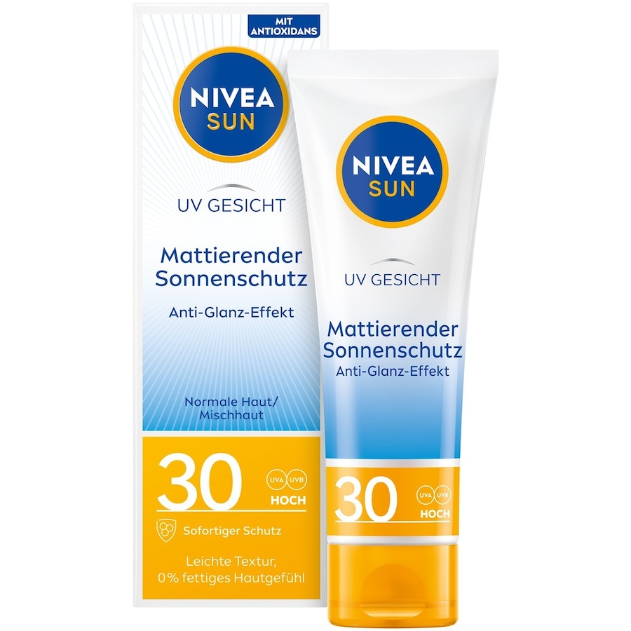 NIVEA NIVEA SUN NIVEA NIVEA SUN UV Gesicht Mattierender Sonnenschutz sonnencreme 50.0 ml von Nivea