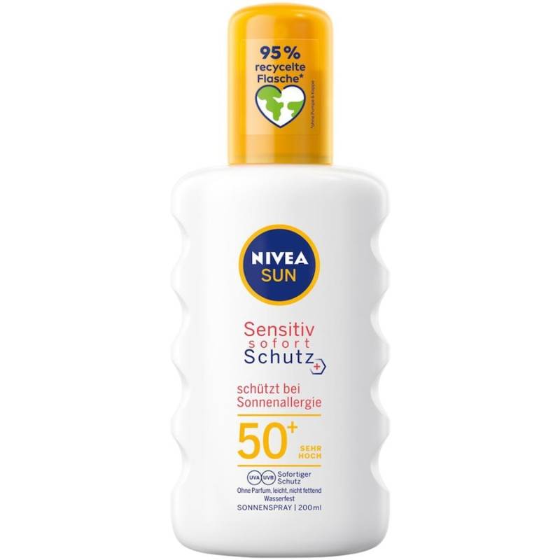 NIVEA NIVEA SUN NIVEA NIVEA SUN Sensitiv Sofort-Schutz Anti-Sonnenallergie Spray LSF 50 sonnencreme 200.0 ml von Nivea