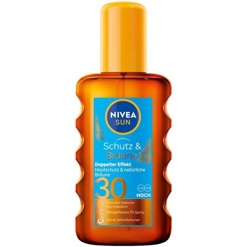 NIVEA NIVEA SUN NIVEA NIVEA SUN Sun Schutz & Bräune Öl LSF 30 sonnencreme 200.0 ml von Nivea