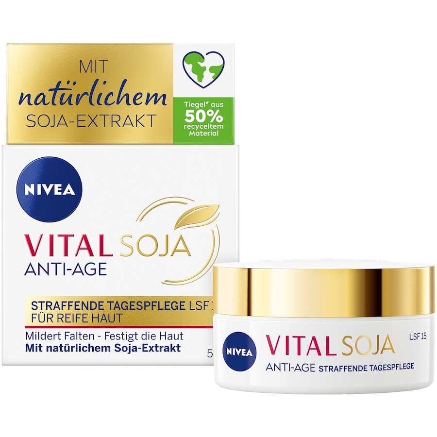 NIVEA  NIVEA VITAL Soja Anti-Age Straffende Tagespflege LSF 15 pflege_bei_pigmentflecken 50.0 ml von Nivea