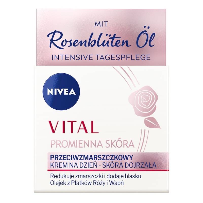 NIVEA  NIVEA VITAL Strahlender Teint Reichhaltige Tagespflege gesichtscreme 50.0 ml von Nivea