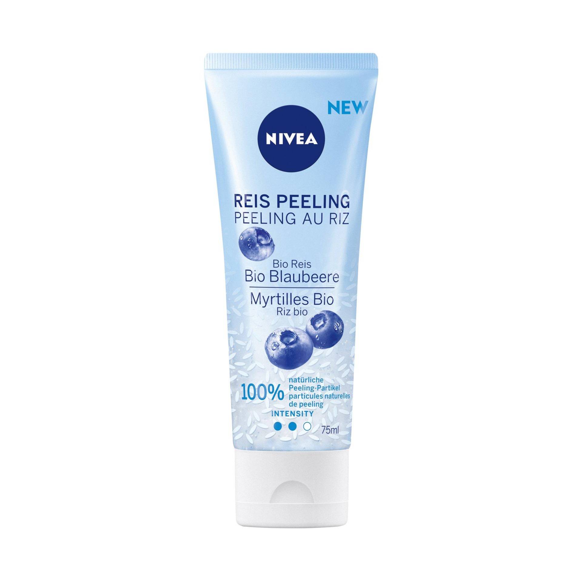 Face Cleansing Reis Peeling Bio Blaubeere Damen  75ml von NIVEA