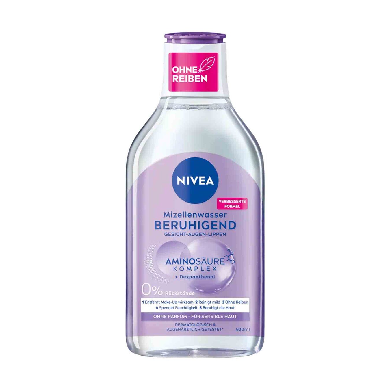 Nivea Mizellenwasser beruhigend 400ml Damen von Nivea