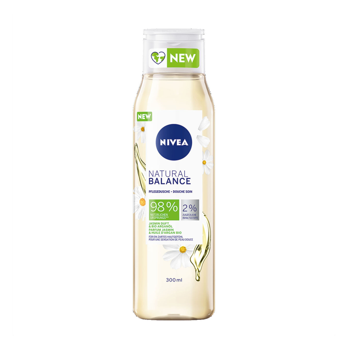 Nivea Natural Balance Pflegedusche Jasmin Duft & Bio Arganöl Nivea Natural Balance Pflegedusche Jasmin Duft & Bio Arganöl von Nivea