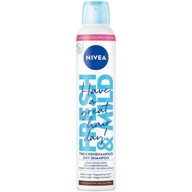 NIVEA  NIVEA Fresh & Mild Dunkle Haartöne trockenshampoo 200.0 ml von Nivea