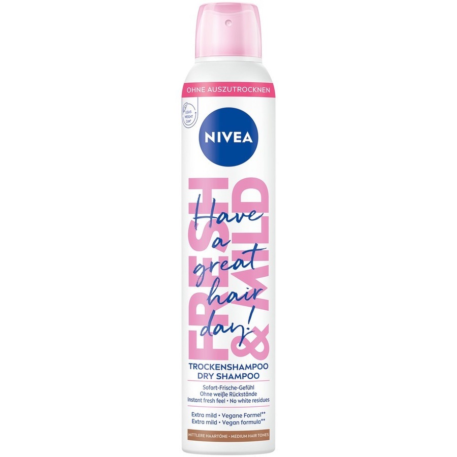 NIVEA  NIVEA Fresh & Mild Mittlere Haartöne trockenshampoo 200.0 ml von Nivea