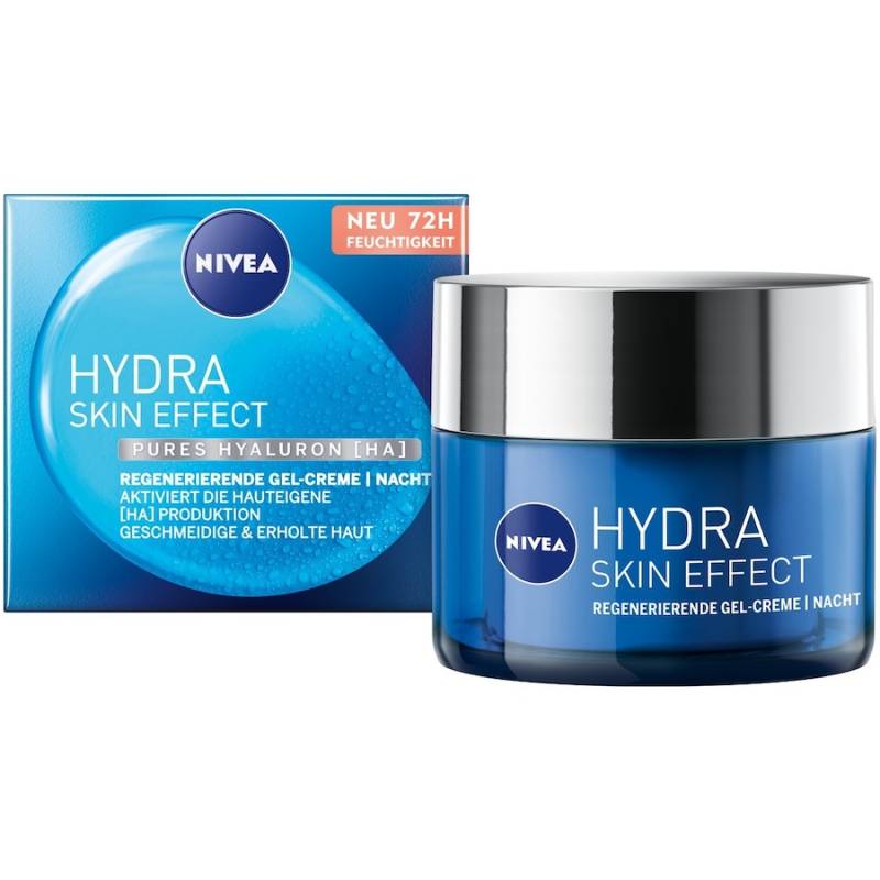 NIVEA  NIVEA Hydra Skin Effect Regenerierende Gel-Creme Nacht gesichtscreme 50.0 ml von Nivea