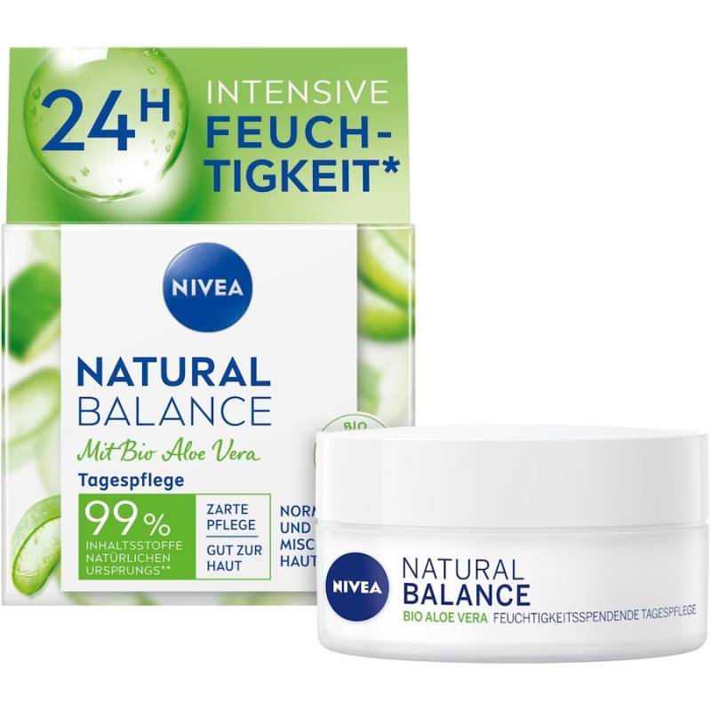 NIVEA  NIVEA Natural Balance Feuchtigkeitsspendende Tagespflege gesichtscreme 50.0 ml von Nivea