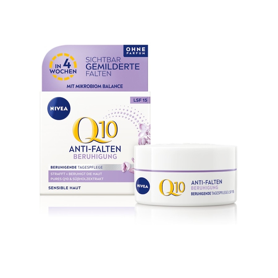 NIVEA  NIVEA Q10 Anti-Falten Beruhigende Tagespflege gesichtscreme 50.0 ml von Nivea