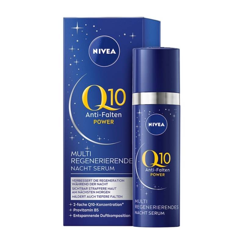 NIVEA  NIVEA Q10 Power Multi Regenerierendes Nacht Serum feuchtigkeitsserum 30.0 ml von Nivea