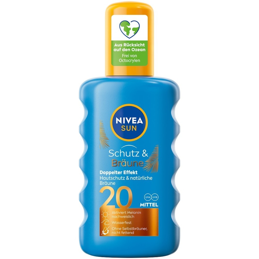 NIVEA NIVEA Sun Schutz & Bräune Sonnenspray sonnencreme 200.0 ml NIVEA NIVEA Sun Schutz & Bräune Sonnenspray sonnencreme 200.0 ml von Nivea