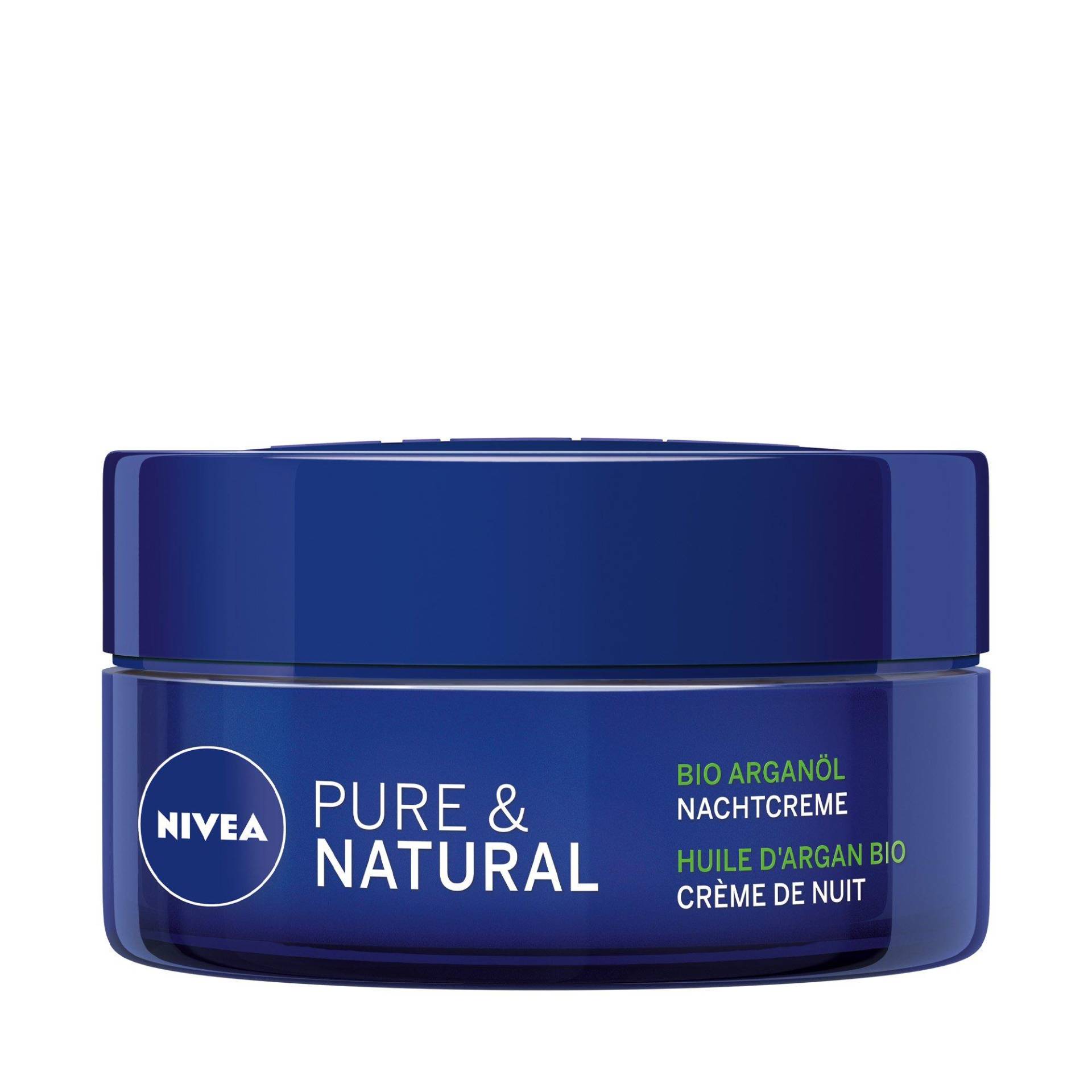 Nivea Pure & Natural Nachtcreme Damen  50ml von NIVEA