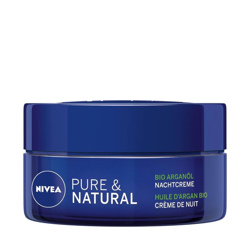 Nivea Pure & Natural Nachtcreme Damen  50ml von NIVEA