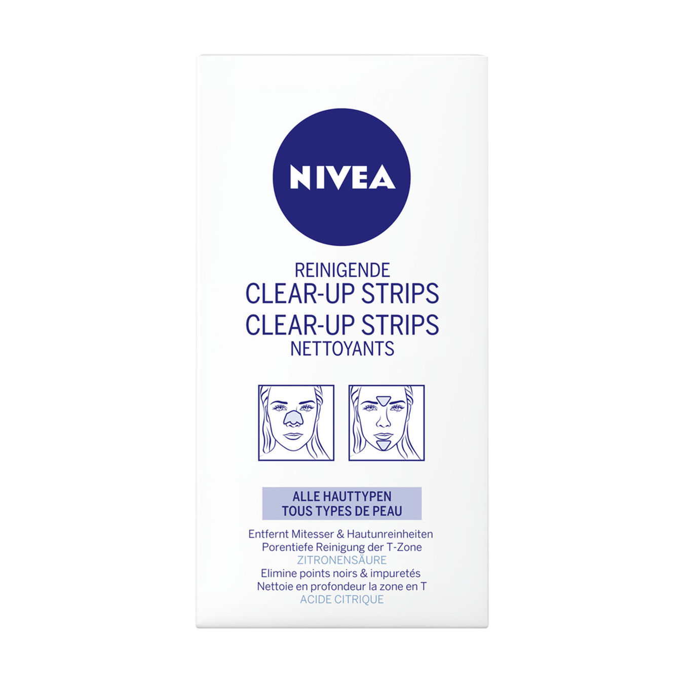 Nivea Reinigende Clear-up Strips Porentiefe Reinigung von Nivea