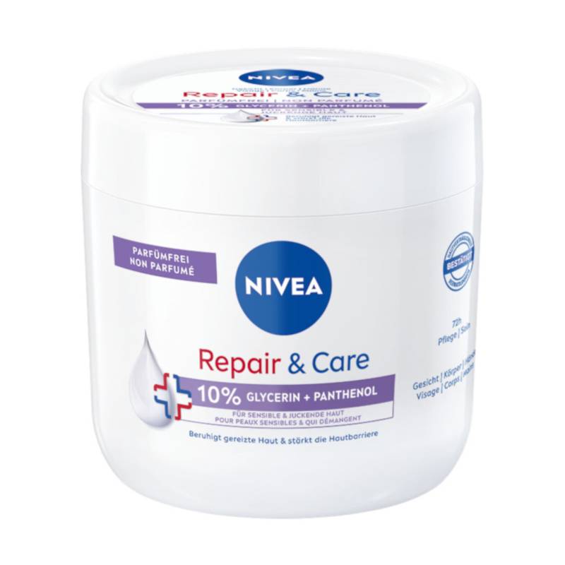 Nivea Repair & Care Sensitive Pflegecreme 400ml Damen von Nivea