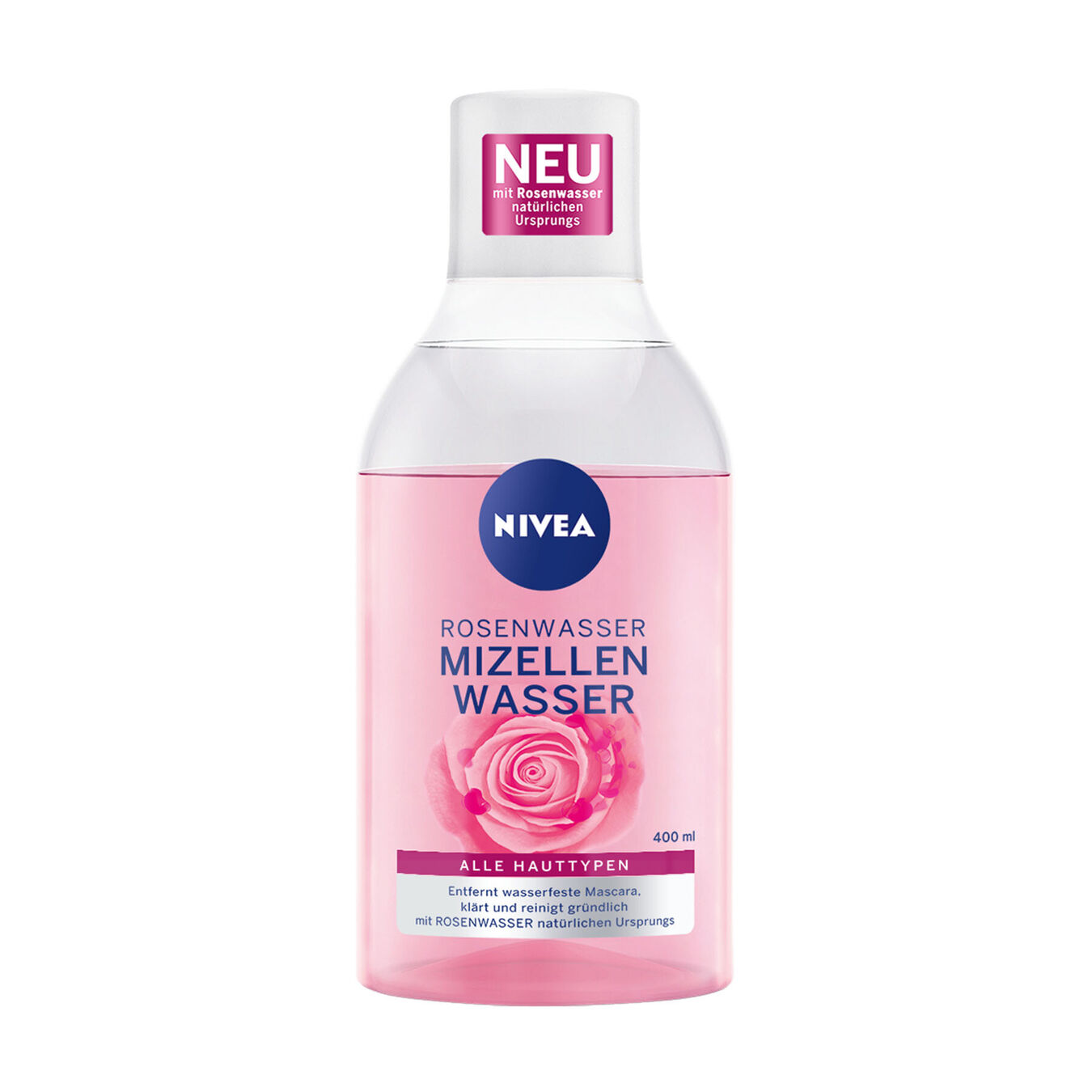 Nivea Rosenwasser Mizellen Wasser 400ml Damen von Nivea