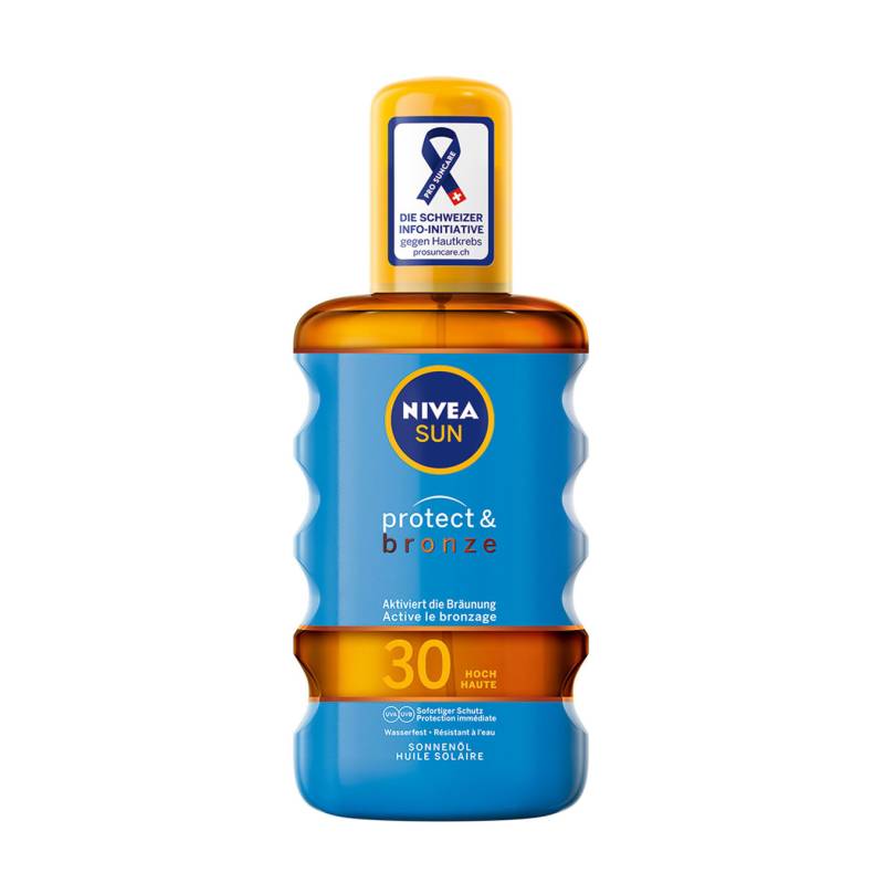 Nivea Sun Protect & Bronze Sonnenöl 200ml Herren von Nivea