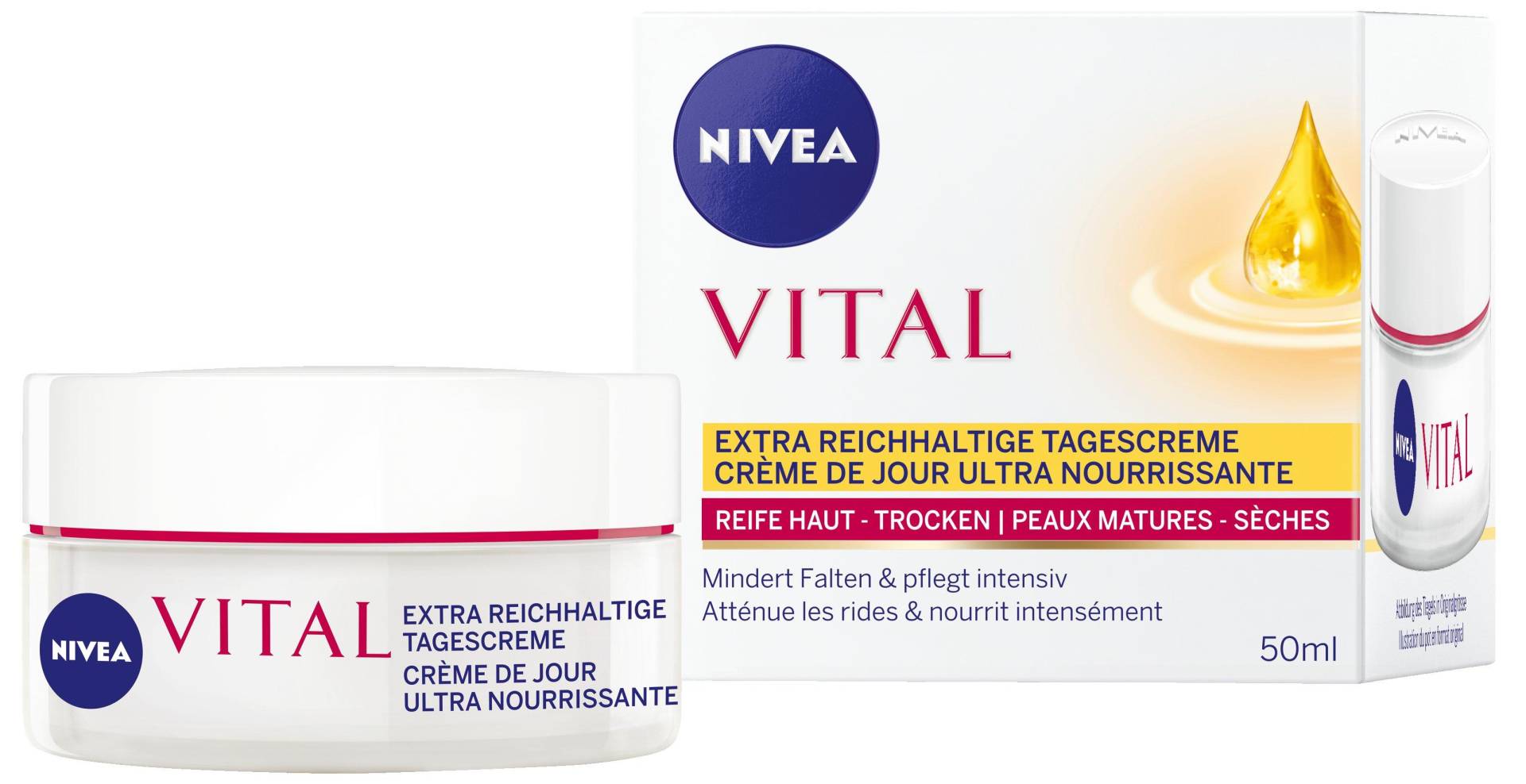 Vital Extra Reichhaltige Tagescreme Damen  50ml von NIVEA