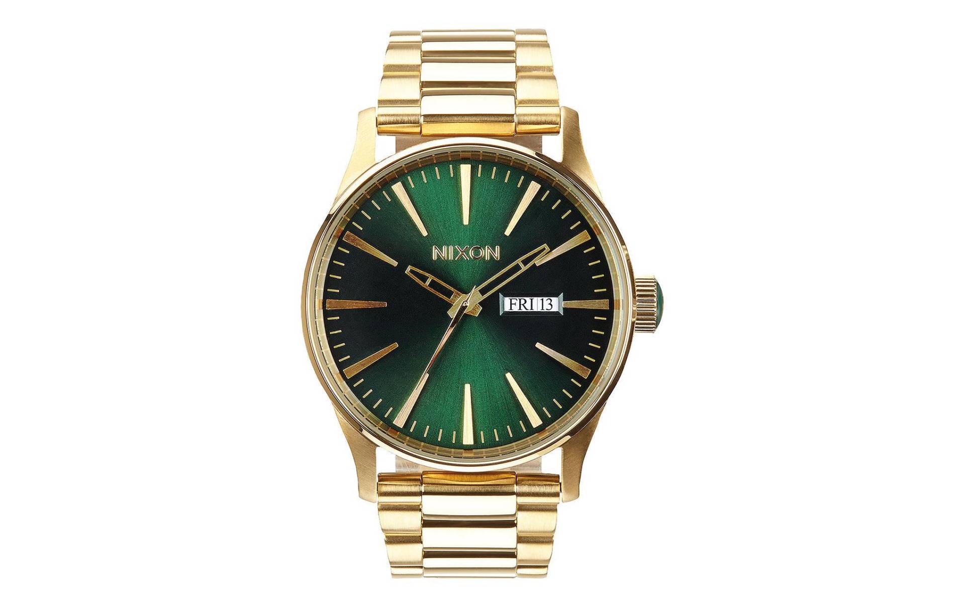 Nixon Chronograph »Sentry SS Goldfarben Green Sunray 42 mm« Nixon Chronograph »Sentry SS Goldfarben Green Sunray 42 mm« von Nixon