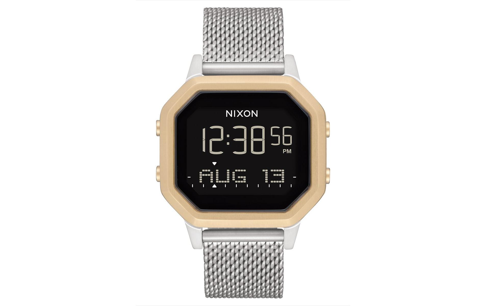 Nixon Digitaluhr »Milanese Silver / Light Goldfarben« Nixon Digitaluhr »Milanese Silver / Light Goldfarben« von Nixon