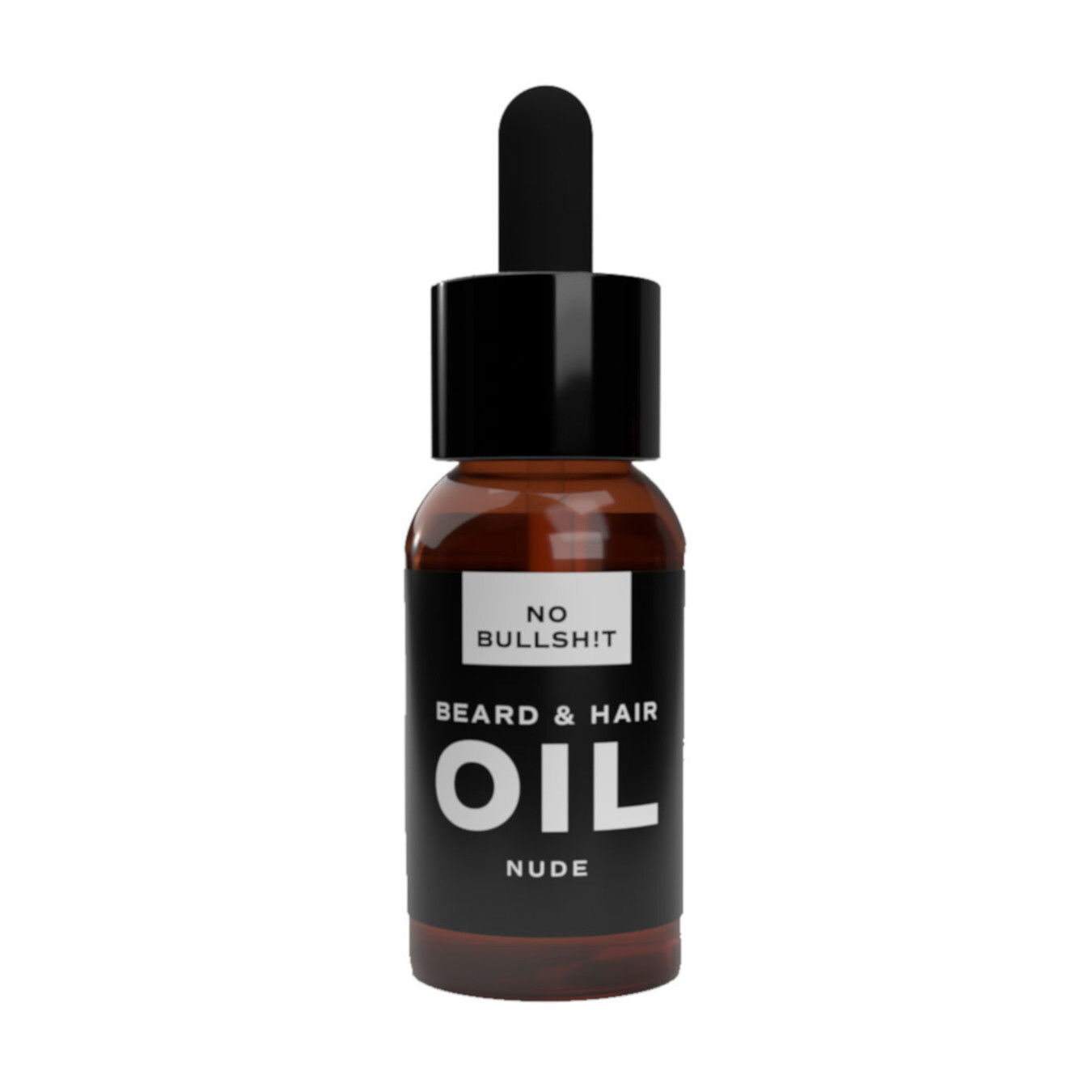 NO BULLSH!T Beard & Hair Oil  Nude von No Bullsh!t