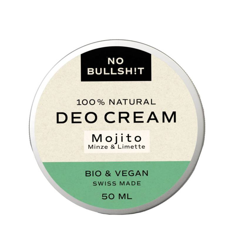 NO BULLSH!T Mojito Minze & Limette Deo Cream 15ml Unisex von No Bullsh!t