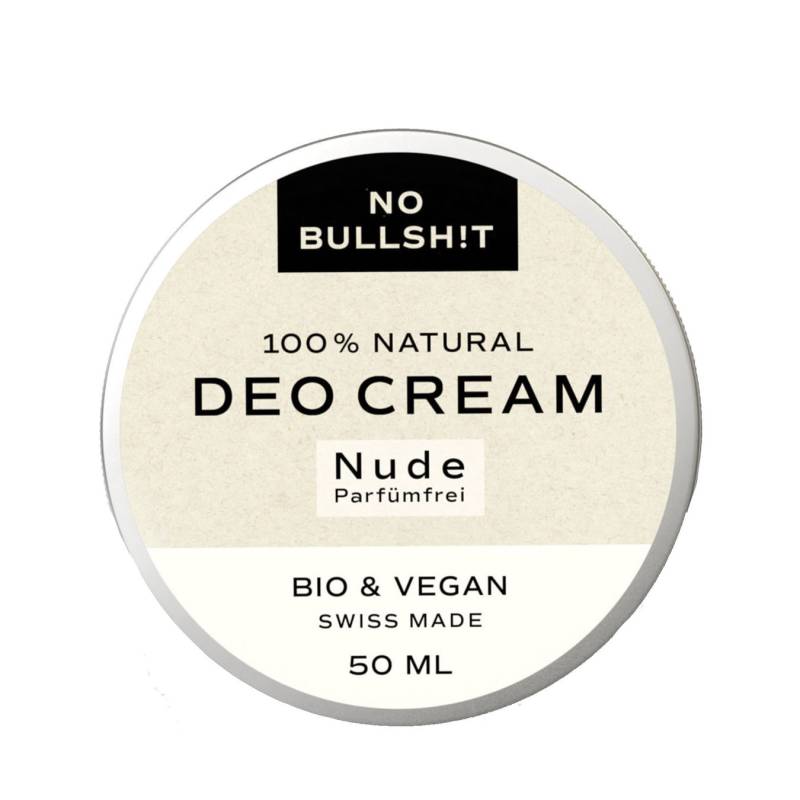 NO BULLSH!T Nude Parfümfrei Deo Cream 15ml Damen von No Bullsh!t