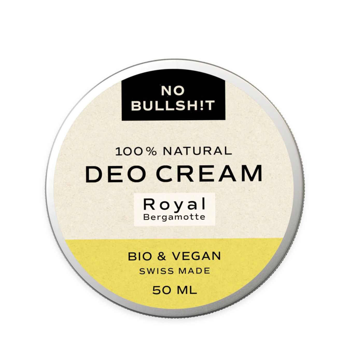 NO BULLSH!T Royal Bergamotte Deo Cream 50ml Damen