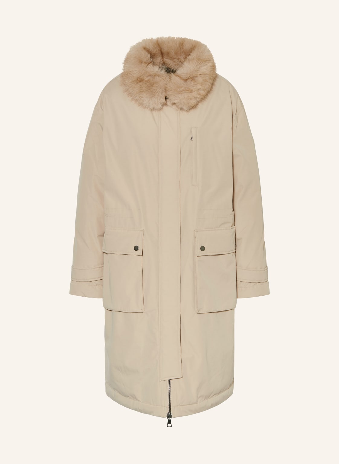 No.1 Como Parka Mira Mit Abnehmbarem Kunstpelz beige No.1 Como Parka Mira Mit Abnehmbarem Kunstpelz beige von No.1 Como