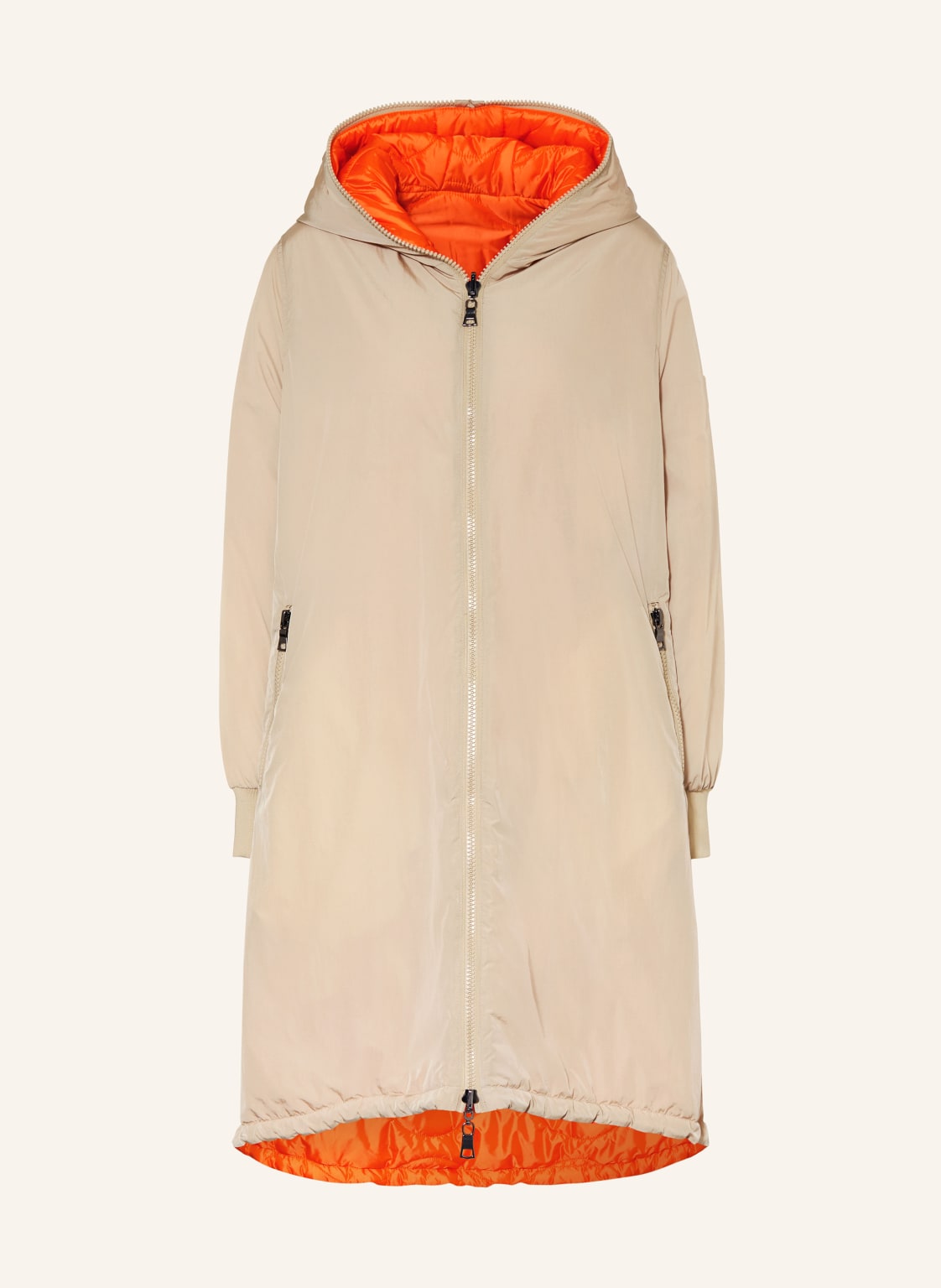 No.1 Como Parka Nora Zum Wenden beige von No.1 Como